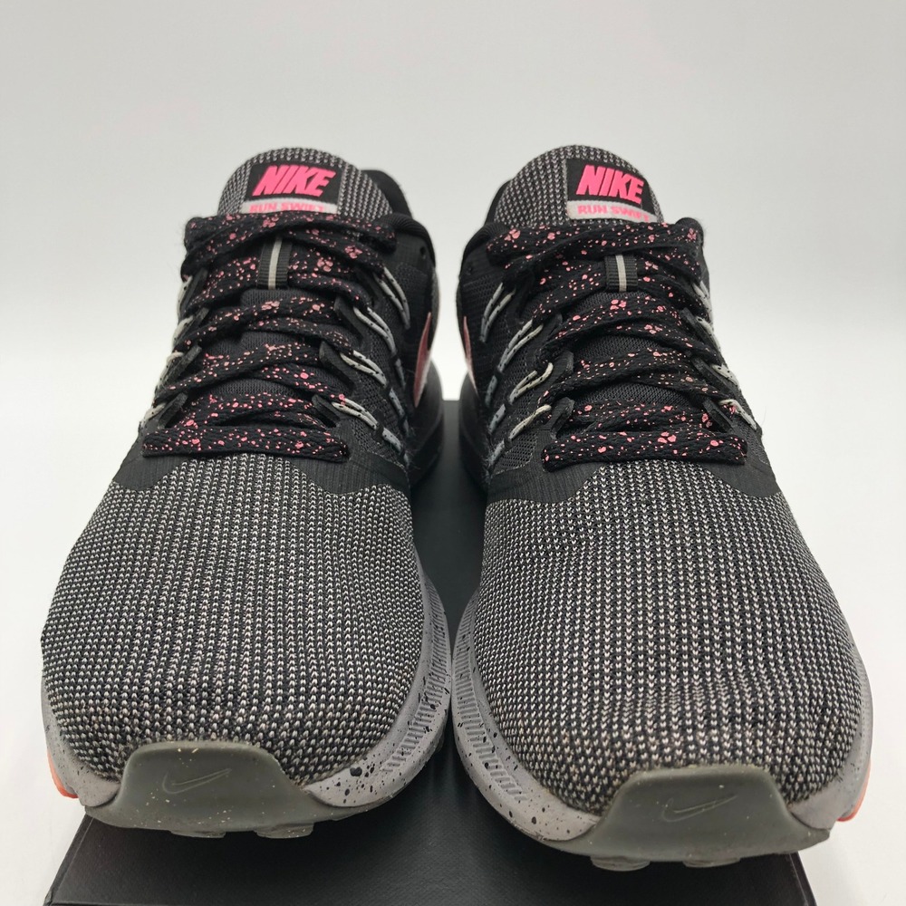Nike Women's Black and Pink Running Shoes - Picture 4 of 10